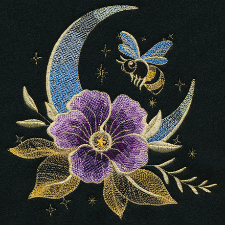 Gilded Celestial Bloom & Bee