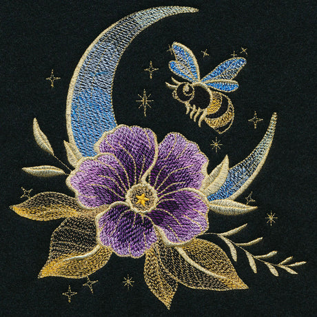 Gilded Celestial Bloom & Bee