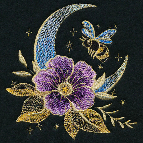 Gilded Celestial Bloom & Bee