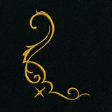 Interlocking Swirls - Corner