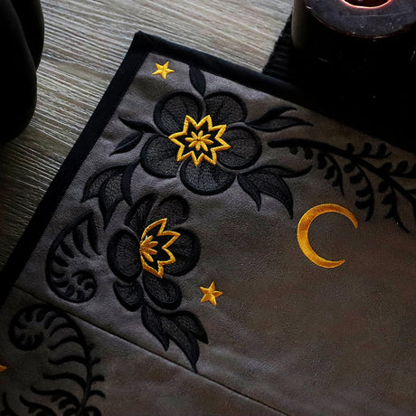 Spooky Floral Corners - Top Left
