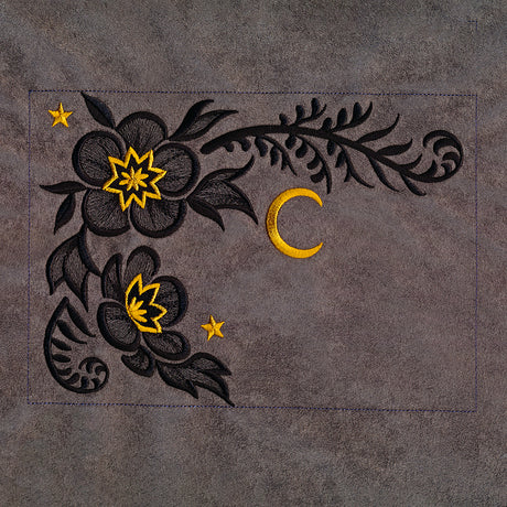 Spooky Floral Corners - Top Left