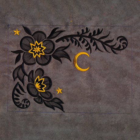 Spooky Floral Corners - Top Left