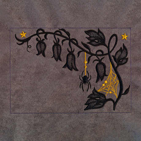 Spooky Floral Corners - Top Right