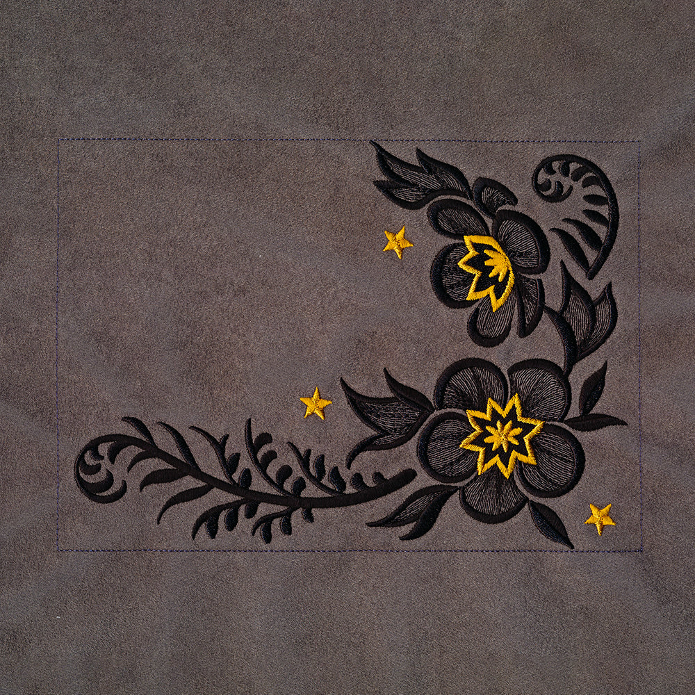Spooky Floral Corners - Bottom Right