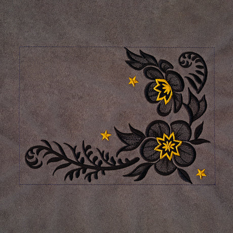 Spooky Floral Corners - Bottom Right