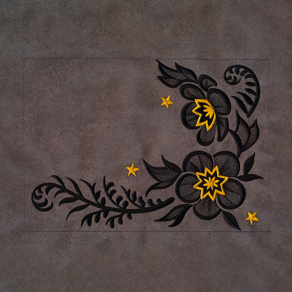 Spooky Floral Corners - Bottom Right
