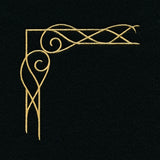 Fantasy Swirls Banner Frame - Corner
