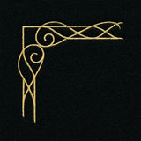Fantasy Swirls Banner Frame - Corner