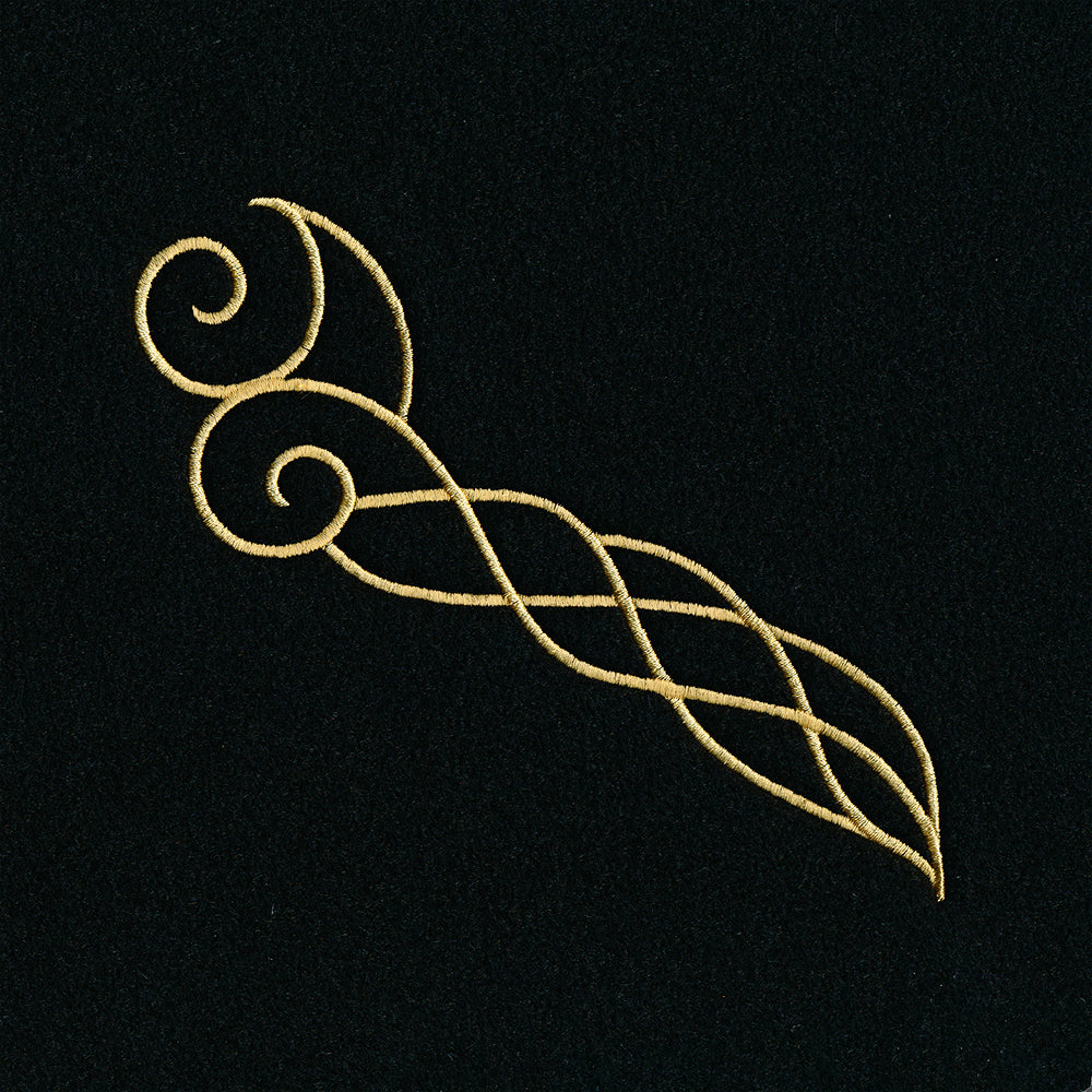 Fantasy Swirls Banner Frame - Bottom
