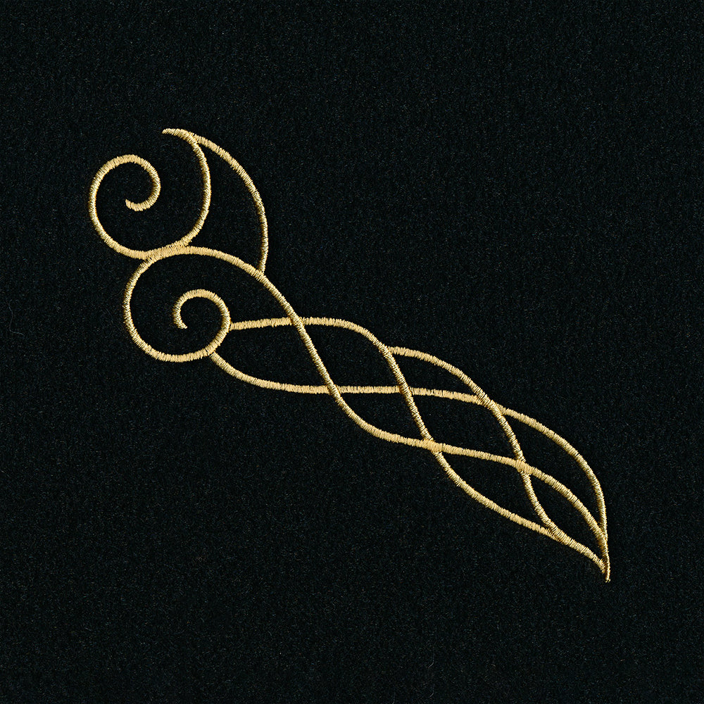 Fantasy Swirls Banner Frame - Bottom