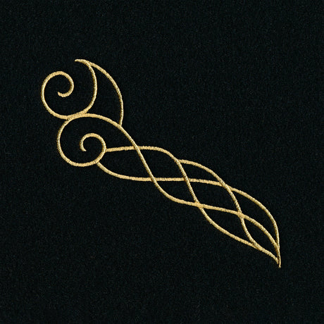 Fantasy Swirls Banner Frame - Bottom
