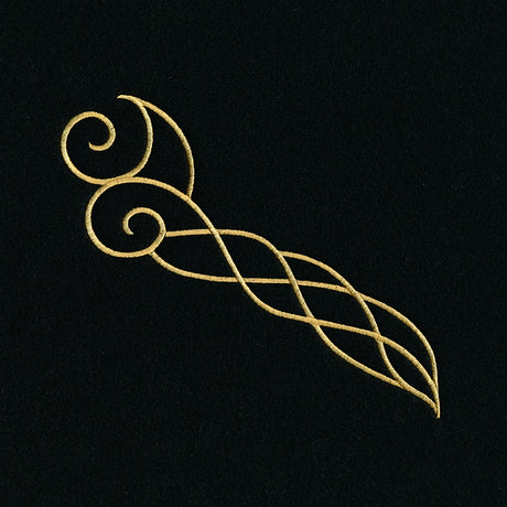 Fantasy Swirls Banner Frame - Bottom