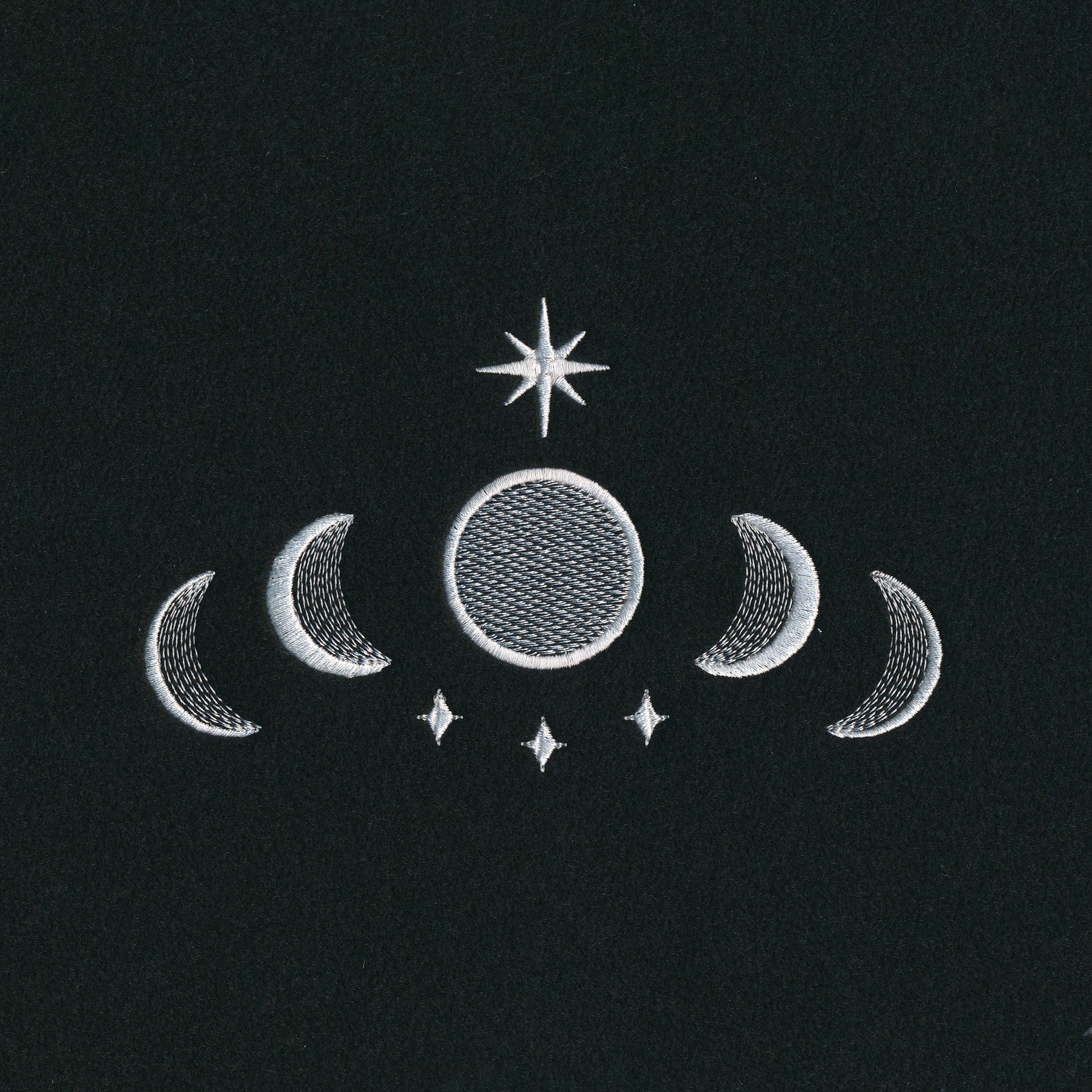 Celestial Flourish - Moon Accent – Urban Threads