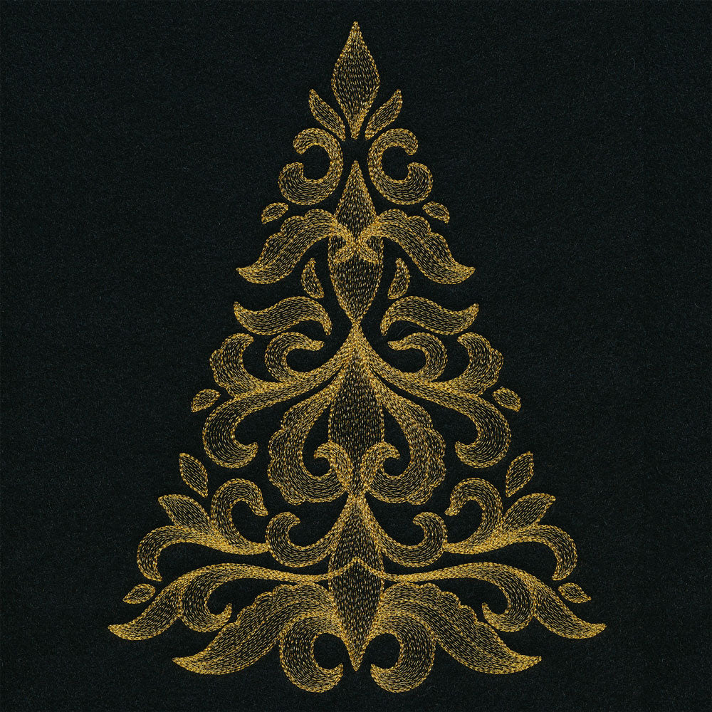 Gilded Flourish Christmas Tree