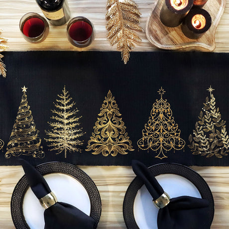 Gilded Flourish Christmas Tree