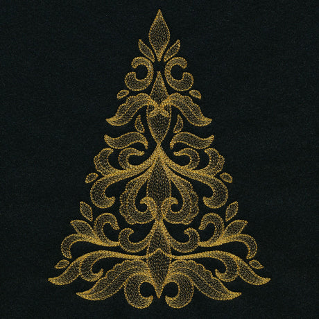 Gilded Flourish Christmas Tree