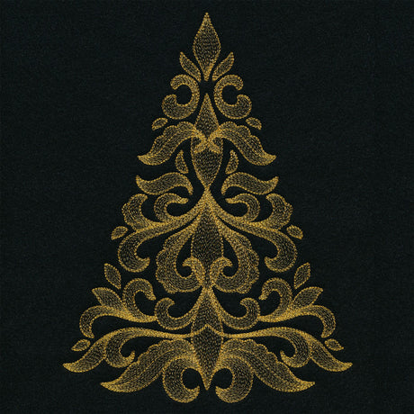 Gilded Flourish Christmas Tree