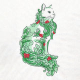 Holly & Berries Festive Feline