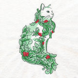 Holly & Berries Festive Feline