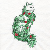 Holly & Berries Festive Feline