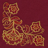 Gilded Holiday Bloom - Corner