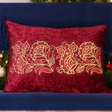 Gilded Holiday Bloom - Border