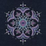 Sheer Iridescent Snowflake