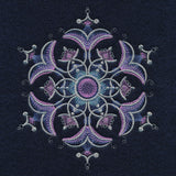 Sheer Iridescent Snowflake