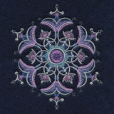 Sheer Iridescent Snowflake