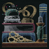 Build a Bookshelf Scene - Sewing