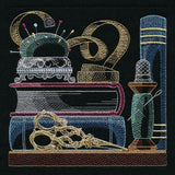 Build a Bookshelf Scene - Sewing