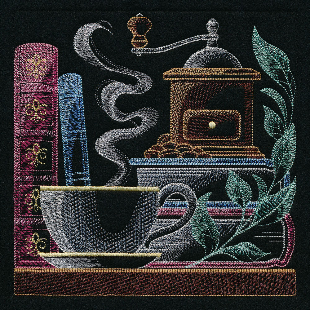 Build a Bookshelf Scene - Coffee