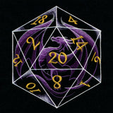 Translucent ﻿D20 Dragon