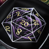 Translucent ﻿D20 Dragon