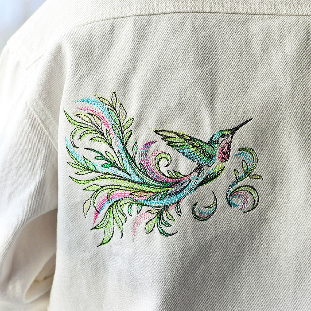 Botanical Breeze Hummingbird