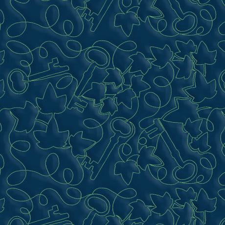 Cottagecore – Keys & Ivy (Edge-to-Edge Quilting)