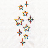 Chromatic Stars Border - Vertical