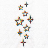 Chromatic Stars Border - Vertical