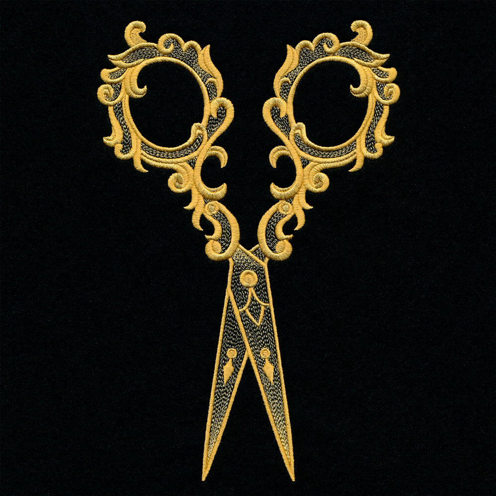 Gilded Scissors