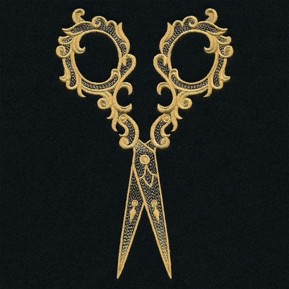 Gilded Scissors