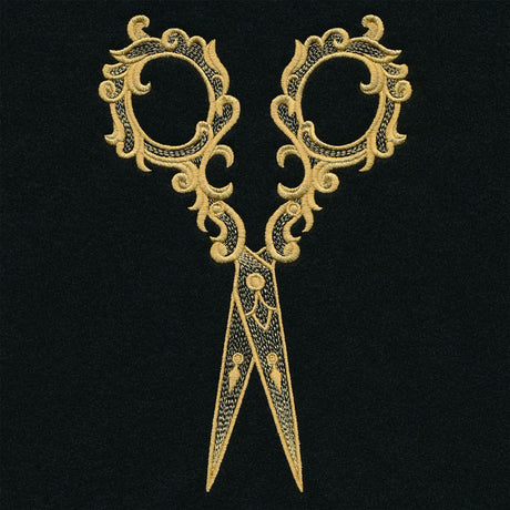 Gilded Scissors