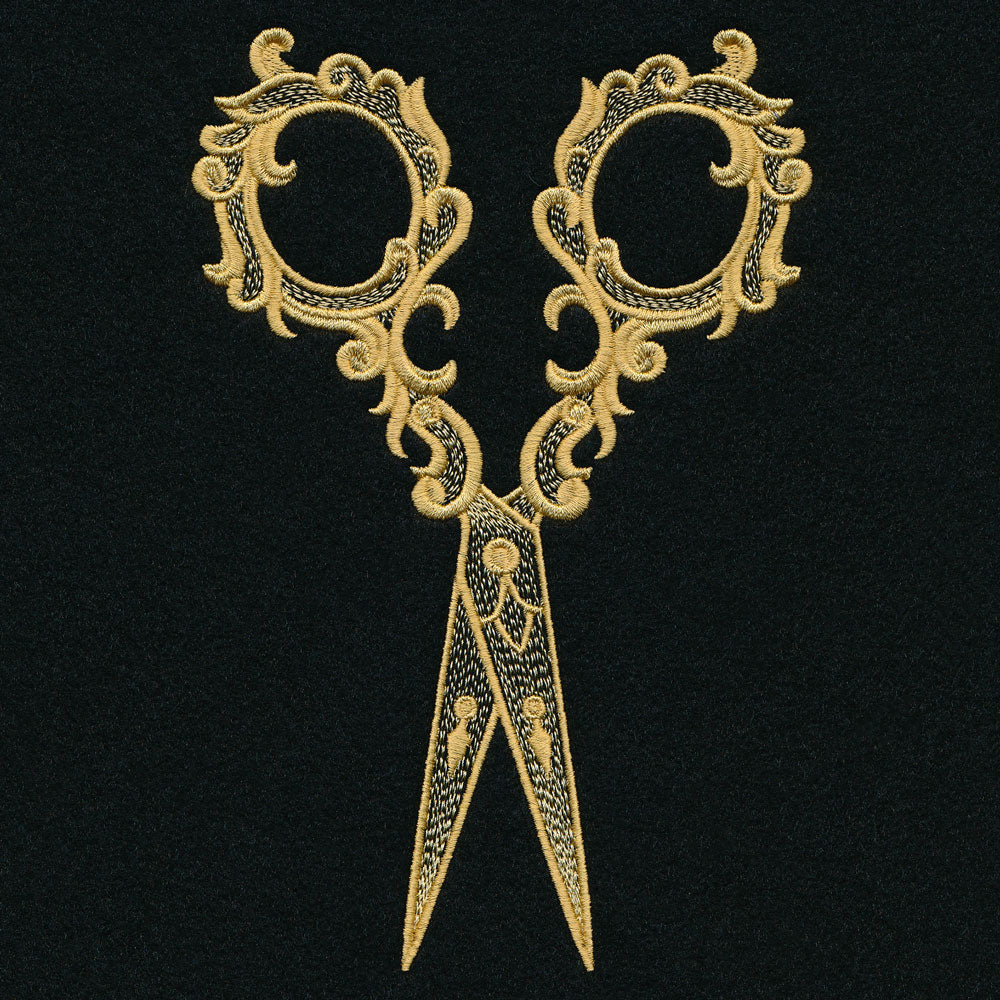 Gilded Scissors