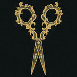 Gilded Scissors