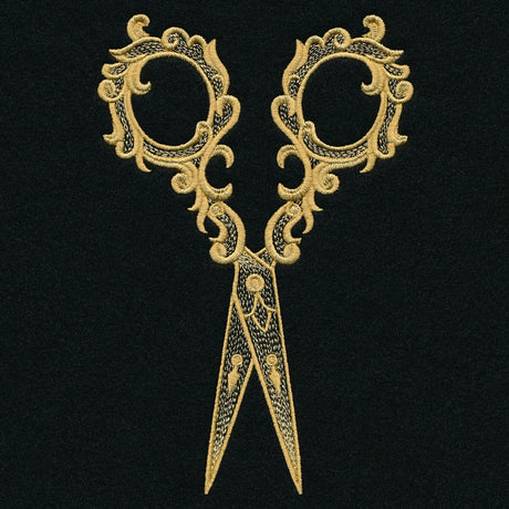 Gilded Scissors