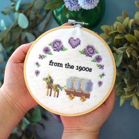 Snarky Samplers - From the 1900's (Cross Stitch)