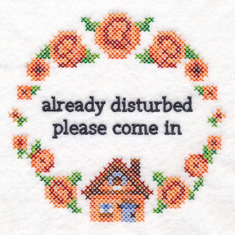 Snarky Samplers - Already Disturbed (Cross Stitch)