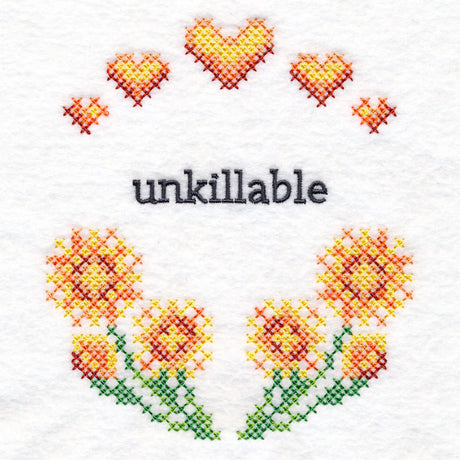 Snarky Samplers - Unkillable (Cross Stitch)