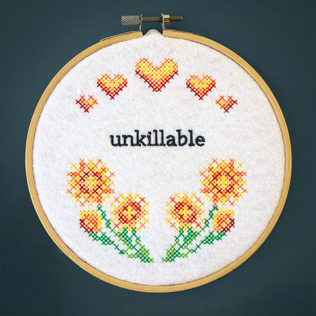 Snarky Samplers - Unkillable (Cross Stitch)