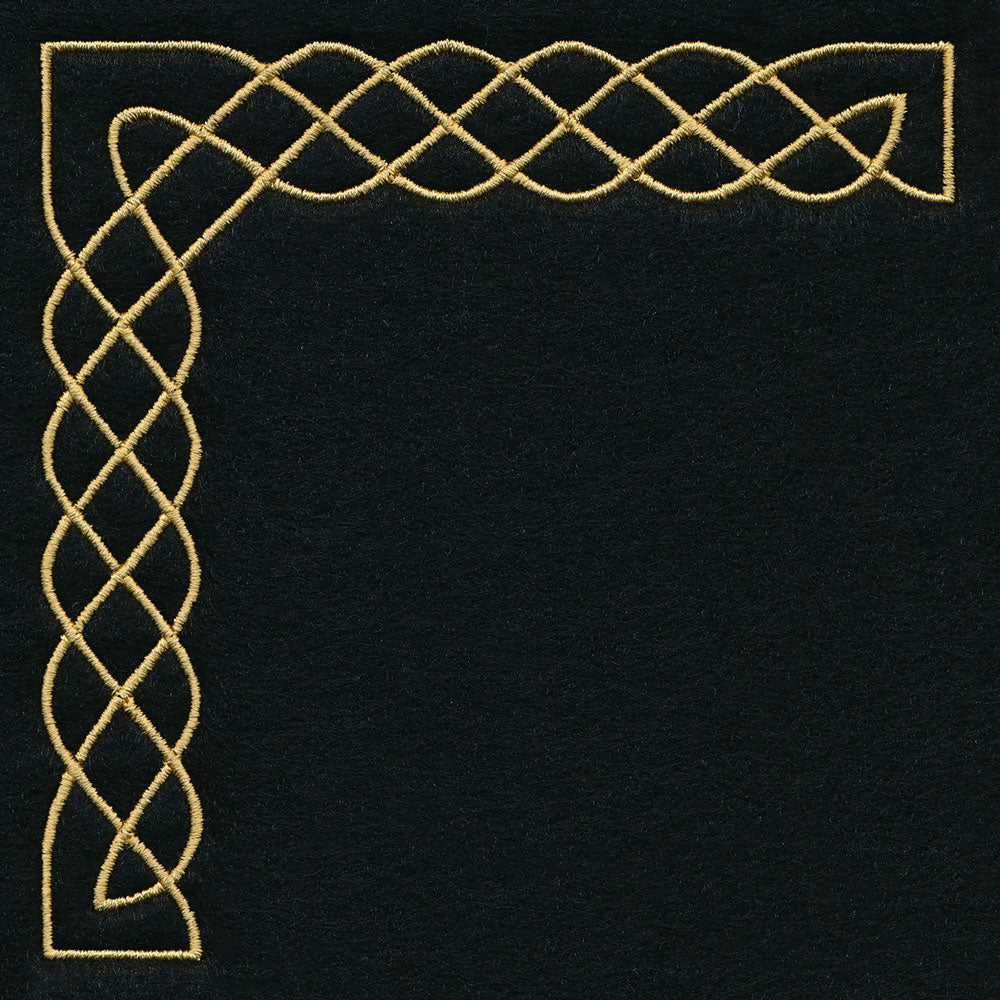 Celtic Knotwork Banner Frame - Corner – Urban Threads